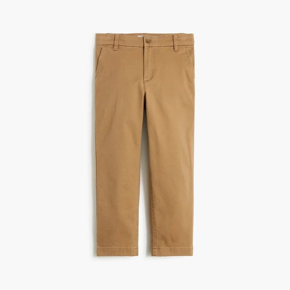 J. Crew Camel Girls' chino pant/NWT/12